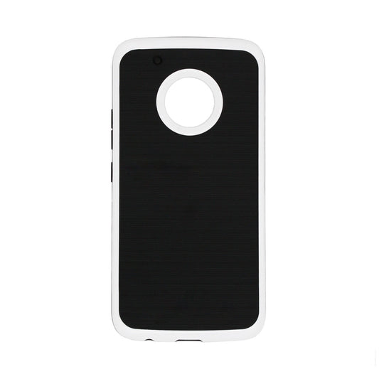 Cornice colorata XCase Motorola Moto G5 Plus-Bianco
