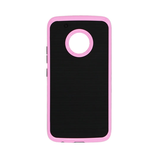 XCase Motorola Moto G5 Plus Colored Frame-Pink