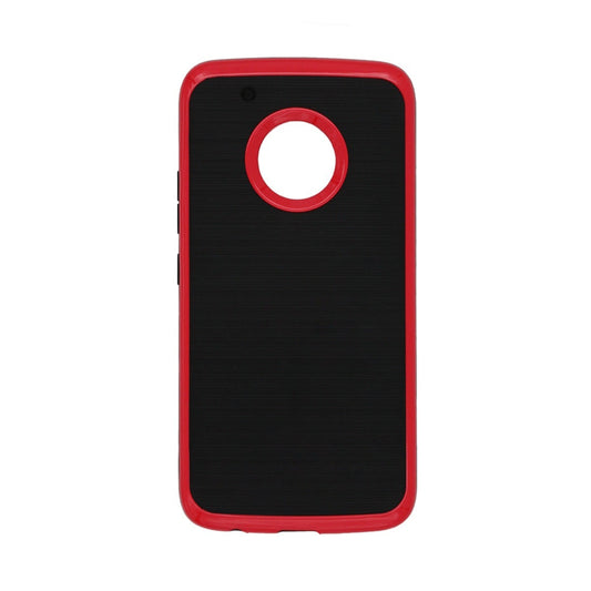 XCase Motorola Moto G5 Plus Colored Frame-Red