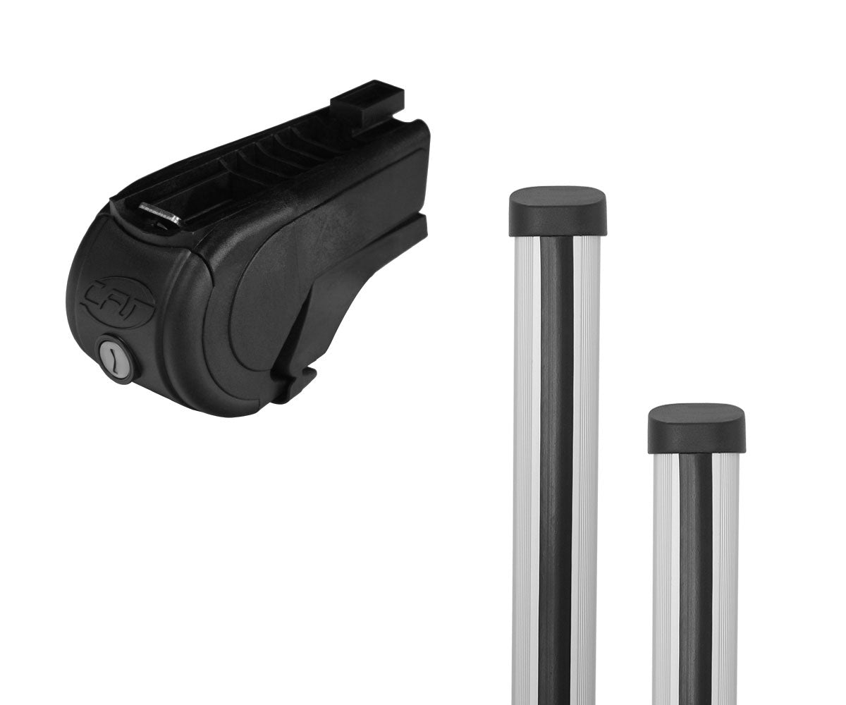Volvo Ex90 Rails KIT Open Rails | KIT + Totus AL for VOLVO XC90 I SUV (02>14) Rail aper ...